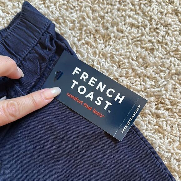 French Toast Blue Casual Pants Straight Leg - Picture 2 of 5